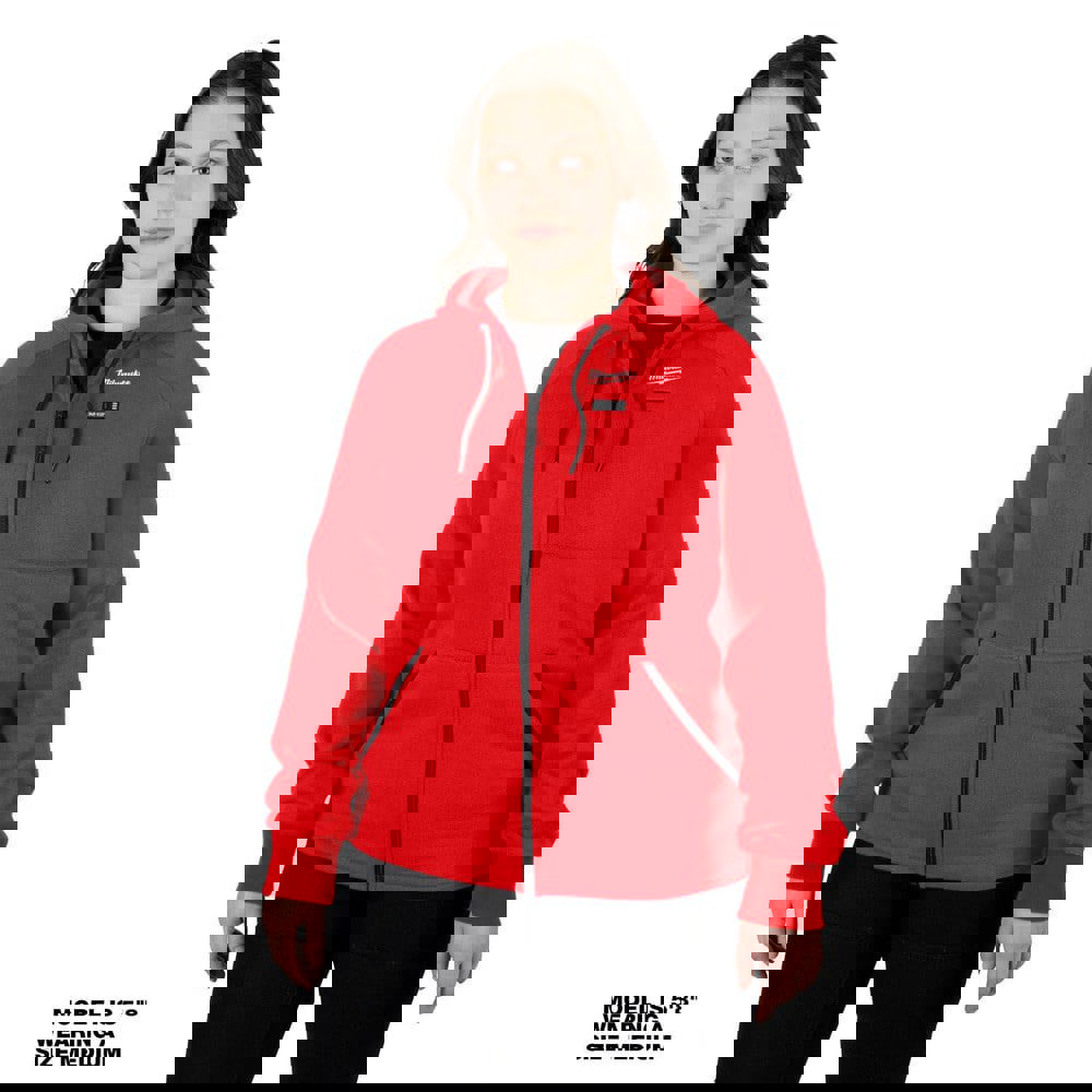 Jackets & Coats; Garment Style: Hooded ; Size: Small ; Garment Type: Heated ; Gender: Women's ; Material: Cotton; Polyester ; Closure Type: Zipper